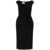 Miu Miu Miu Miu Virgin Wool Midi Dress Black