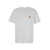 MAISON KITSUNÉ White T-Shirt With Logo Detail In Cotton Man WHITE