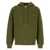 MAISON KITSUNÉ Maison Kitsuné Bold Fox Head Patch Comfort Zipped Hoodie Clothing P384 MILITARY GREEN