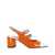 CAREL PARIS Carel Sandals VERNIS ORANGE/BLANC ORANGE