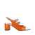 CAREL PARIS Carel Sandals VERNIS ORANGE/BLANC ORANGE