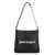 Palm Angels Palm Angels Giorgina Large Leather Shoulder Bag Black