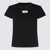 MM6 Maison Margiela Mm6 Maison Margiela Logo Cotton T-Shirt Black