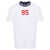 DSQUARED2 DSQUARED2 Number-Print Cotton T-Shirt WHITE