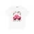 Ganni Ganni Cherry Cotton T-Shirt WHITE