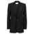 Saint Laurent Single-breasted wool blazer Black