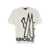 Moncler Grenoble Logo print T-shirt White/Black