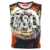 Diesel 'T-Grafite' top Multicolor