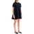 Valentino Garavani Mini Dress In Structured Couture NAVY