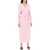 ROTATE Birger Christensen Satin Wrap Midi Dress With A Crossover BLUSHING BRIDE