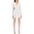 ROTATE Birger Christensen Lace Mini Dress With Removable Flower Detail EGRET