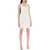 ROTATE Birger Christensen Satin Mini Slip Dress For A EGRET