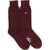 Vivienne Westwood Socks With Orb Embroidery BORDEAUX