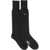 Vivienne Westwood High Socks With Orb Embroidery GREY