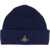 Vivienne Westwood Beanie Hat With Logo BLUE