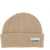 Ganni Ribbed Beanie Hat BEIGE