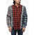 NEEDLES Checked Caual Shirt With Multi Zip Multicolor