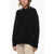 Jil Sander Crew Neck Cashmere Blend Pullover Black