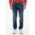 Incotex Slim Fit Jeans With Logo-Button 16Cm Blue