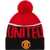 New Era Manchester United Pom Beanie Red