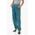 ROTATE Birger Christensen Sequined Alexa Wide-Leg Pant Light Blue