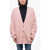 MAGLIANO V-Neck Wool Cardigan Pink