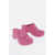 Loewe Solid Color Rubber Clogs Heel 9Cm Pink