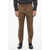 SANTANIELLO Wool Blend Il Viaggiatore Single-Pleat Pants With Belt Loops Brown