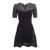 Elisabetta Franchi KNITTED DRESS Black  