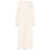 forte_forte Forte_Forte V-Necked Long Dress Beige