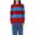 Howlin' Howlin' Shaggy Bear Stripes Sweater SPLASH