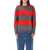 Howlin' Howlin' Shaggy Bear Stripes Sweater THUNDER