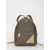 Fendi Fendi Chiodo Medium Diagonal Backpack BROWN