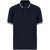 Emporio Armani Emporio Armani Logo Cotton Polo Shirt BLUE