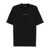 Balenciaga Balenciaga Logo Cotton T-Shirt Black