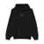 Balenciaga Balenciaga Logo Cotton Hoodie Black