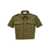 Alexander McQueen Alexander McQueen Cropped Military Shirt GREEN