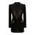 Dolce & Gabbana Dolce & Gabbana Cotton Velvet Single-Breasted Turlington Tuxedo Jacket: Black