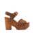 Chloe Chloé Jeannette Leather Clogs Brown