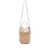 Chloe Chloé Woody Small Raffia Bucket Bag Beige