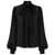 Dolce & Gabbana Dolce & Gabbana Silk Chiffon Blouse Black