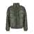 PYRENEX 'Vintage Mytchic 3' Green Down Jacket With Logo Patch In Technical Fabric Man GREEN