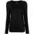 Majestic Filatures Majestic Filatures Lurex Crewneck Sweater Black