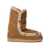 Mou Mou "Eskimo 24 Overstitching" Ankle Boots BROWN