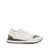 Brunello Cucinelli Brunello Cucinelli Woman'S Leather Sneakers With Monile Detail WHITE