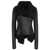 Rick Owens Rick Owens Sheepskin Biker Jacket Black