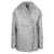 IRO Iro Vernon Leather Coat GREY