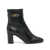 EA7 Ea7 Emporio Armani Leather Boots Black