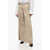 JEJIA Double-Pleated Cotton Palazzo Pants Beige