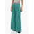 OSEREE Lurex Lumiere Palazzo Pants Light Blue